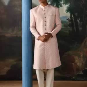 ORANGE SHERWANI